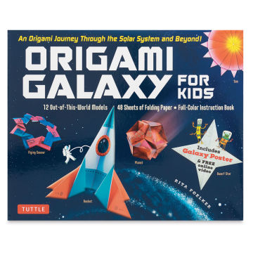 Origami Galaxy for Kids - Front of package