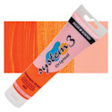 Daler-Rowney System3 Acrylic - Fluorescent Orange, 150 ml tube
