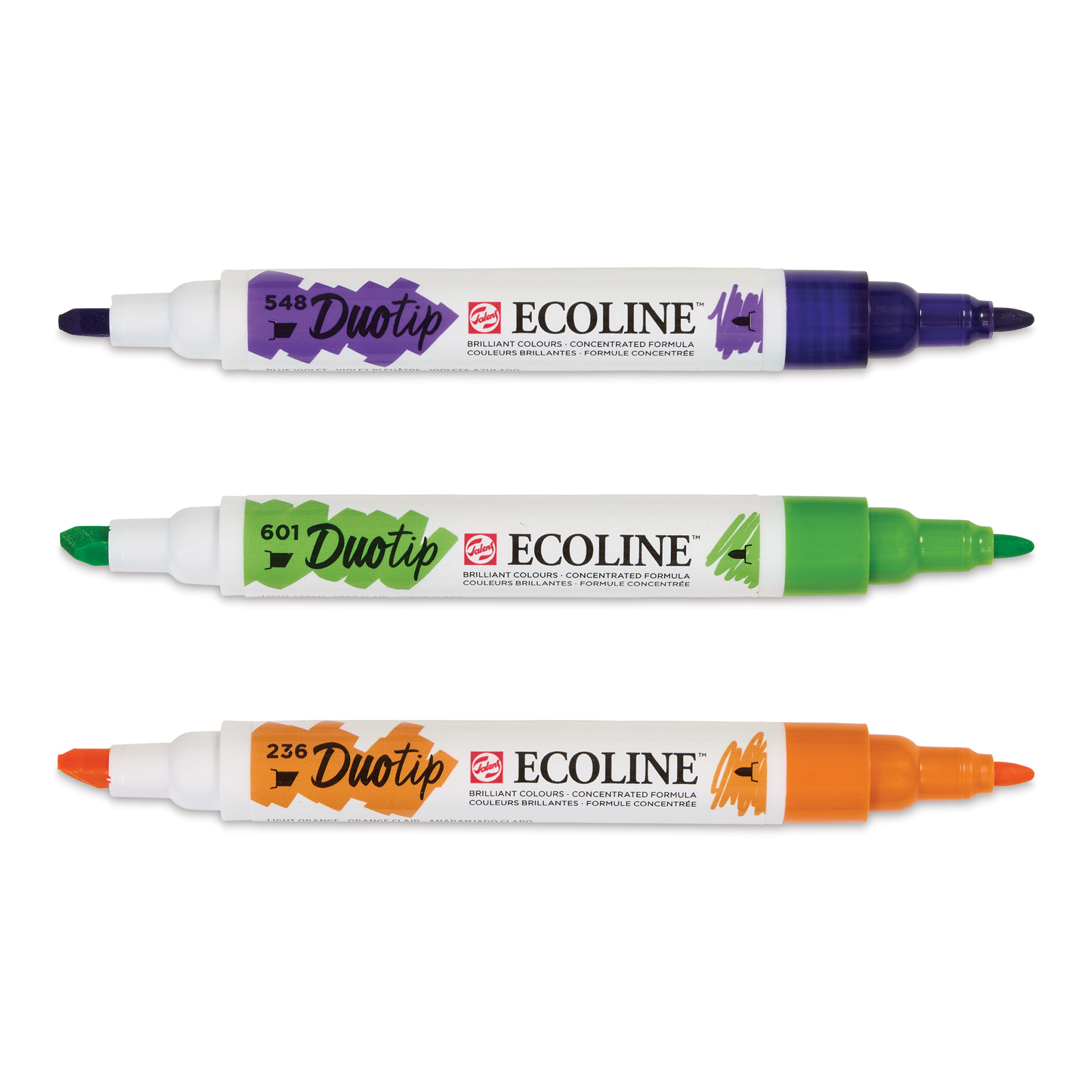 Royal Talens Ecoline DuoTip Pen Light Orange