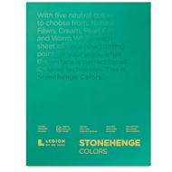 Legion Stonehenge Drawing Paper Pad - 9" x 12", Multi Color, 15 Sheets
