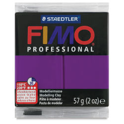 Staedtler Fimo Professional Polymer Clay - Purple, 2 oz