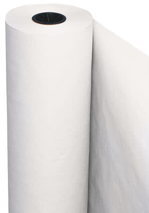 Pacon White Utility Paper Roll - 48 x 1000 ft, White, Roll