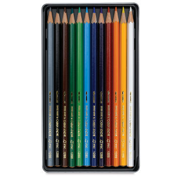 Caran d'Ache Fancolor Watercolor Pencil Set - Set of 12