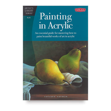 Painting in Acrylic - Front cover of book