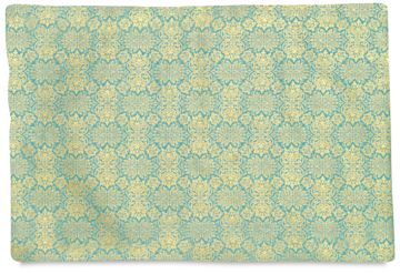Open in modal - Lama Li Decorative Paper - 22" x 30", Turquoise, Mandchou, Single Sheet
