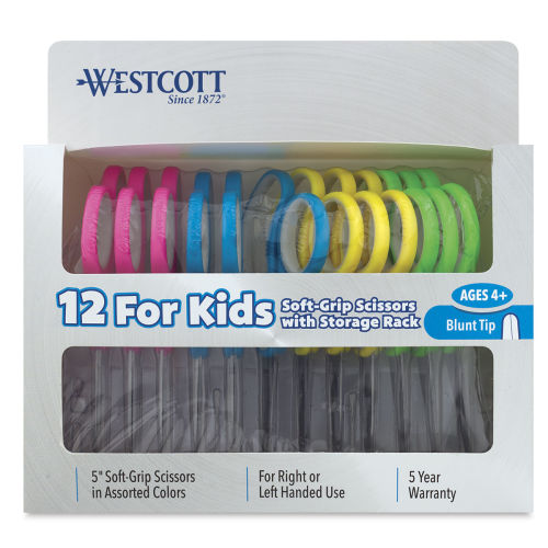 Westcott Soft Handle Scissors Teacher Pack
