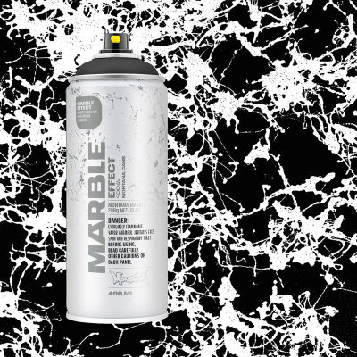 Montana Marble Effect Spray - Black, 11 oz, Spray Can with Swatch