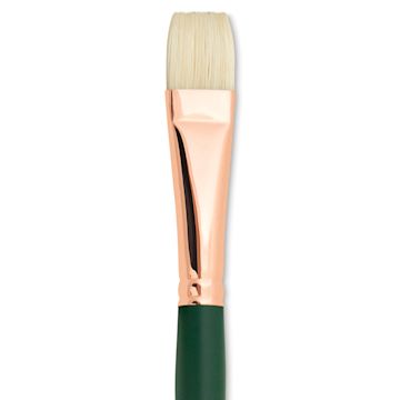 Open in modal - Silver Brush Grand Prix Super Brush - Bright, Long Handle, Size 10 close up