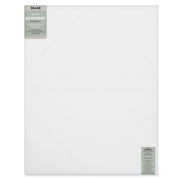 Blick Premier Stretched Cotton Canvas - Traditional Profile, Splined, 36" x 48" (front)