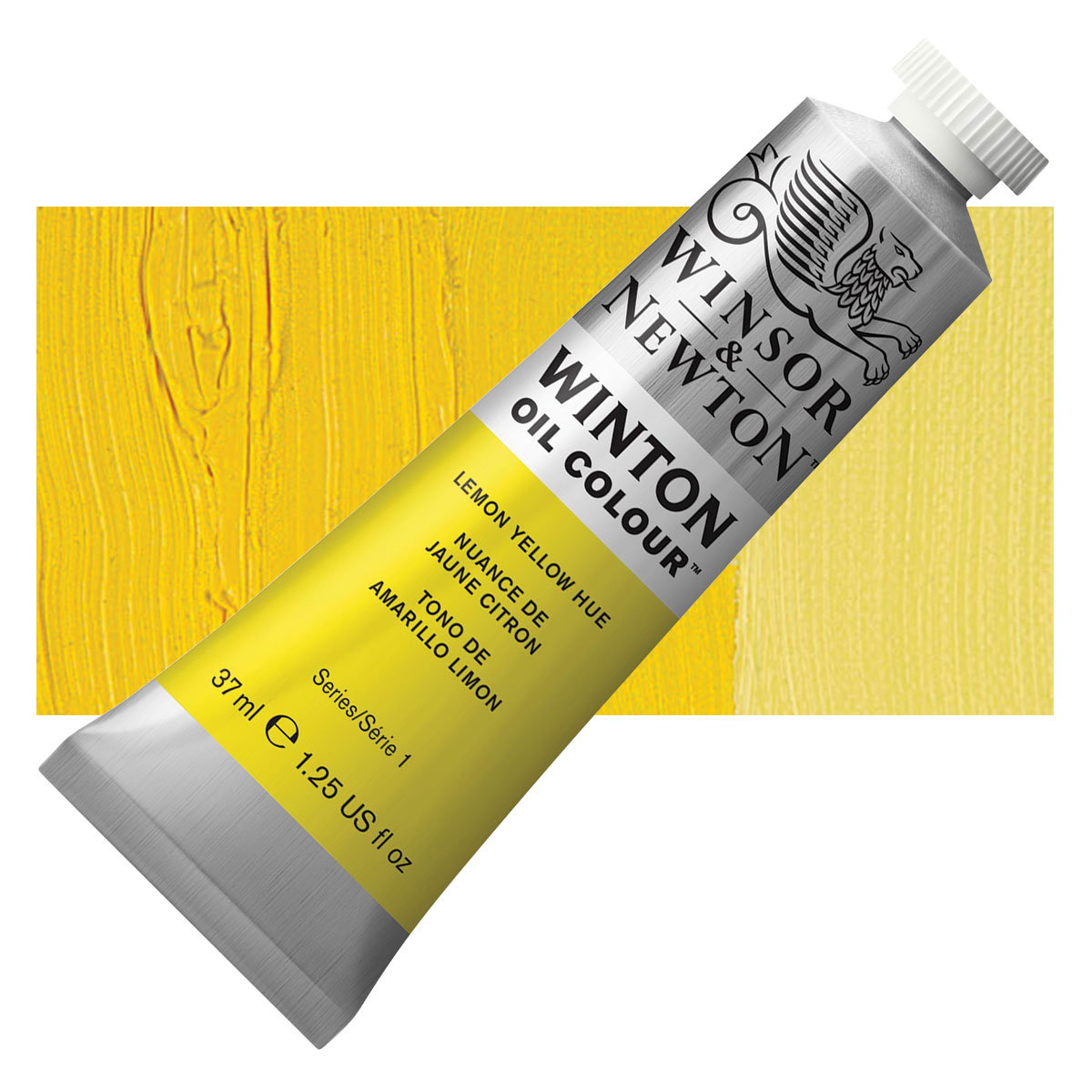 lemon yellow oil paint color