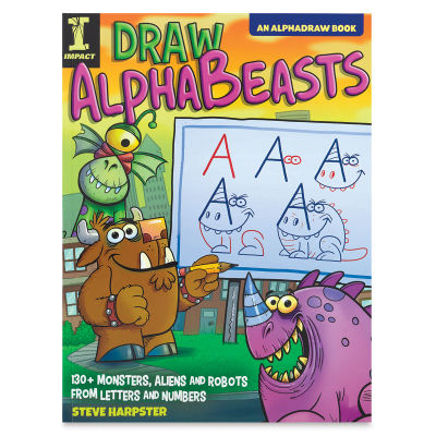 Draw Alphabeasts - Front cover of Book
