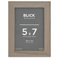 Blick Bellevue Frame - Grey Woodgrain, 5" x 7"