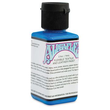 Open in modal - Alpha6 AlphaFlex Textile and Leather Paint - Electroshock Blue, 74 ml, Bottle