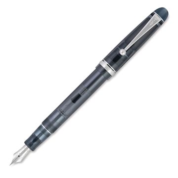 Open in modal - Pilot Custom 74 Fountain Pen - Smoke, Broad, cap off