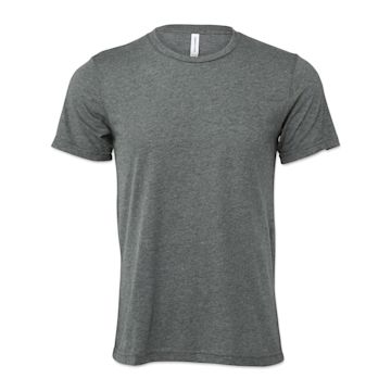 Open in modal - Bella Canvas Unisex T-shirt - Deep Heather, Large - front