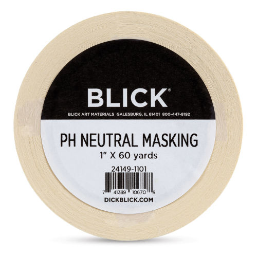 Blick Masking Tape - Acid Free, White, 1'' x 60 yds