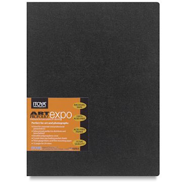 Open in modal - Itoya Art Profolio Expo - 8 1/2" x 11", Black, Portrait