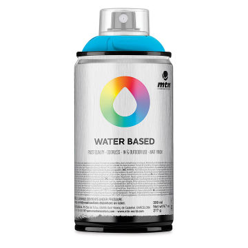 MTN Water Based Spray Paint - Cerulean Blue, 300 ml Can