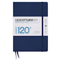 Leuchtturm1917 Edition 120G Notebook - Navy, 5-3/4" x 8-1/4", Blank