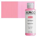 Golden Fluid Acrylic - Light Magenta, 4 oz bottle