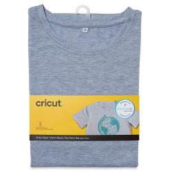 Cricut Adult T-Shirt Blank - Unisex Small, Crew-Neck, Gray