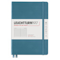 Leuchtturm1917 Ruled Hardbound Notebook - Stone Blue, 5-3/4" x 8-1/4"