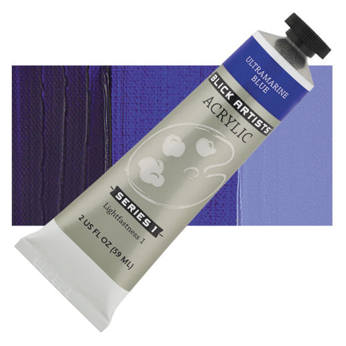Blick Artists' Acrylic - Ultramarine Blue, 2 oz tube