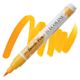 Royal Talens Ecoline Brush Marker - Deep Yellow marker and swatch