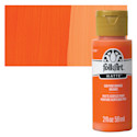 FolkArt Matte Acrylic Paint - Pure Orange, 2 oz, Bottle