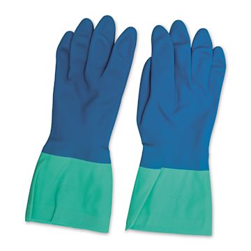 Open in modal - Nitrile Rubber Gloves - 1 Pair, Large - topside