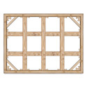 Masterpiece B2 Stretcher Kit with Braces - 72" x 96", With Brace