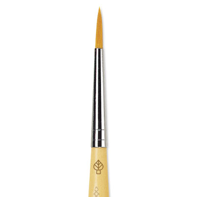 Da Vinci Junior Synthetic Brush - Round, Short Handle, Size 3