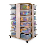 Whitney Brothers 24-Cubby Tower