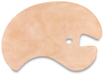 Open in modal - Richeson Wooden Palettes - Wooden Palette, Lefthanded 
