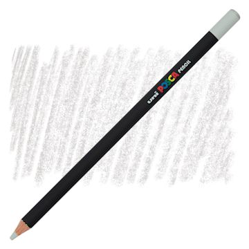 Open in modal - Posca Colored Pencil - Light Grey pencil and swatch