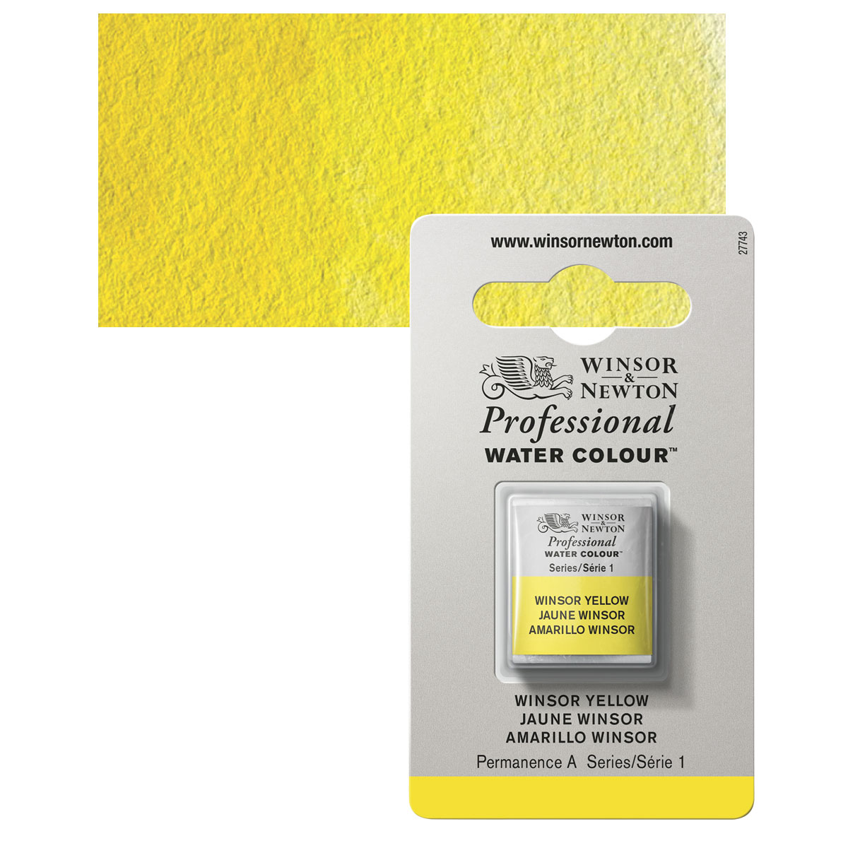 Winsor & Newton Professional Watercolor - Yellow Ochre, 37 ml Tube