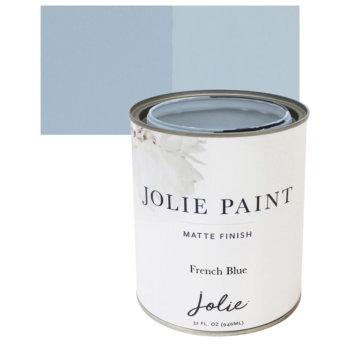 Jolie Matte Finish Paint - French Blue, Quart