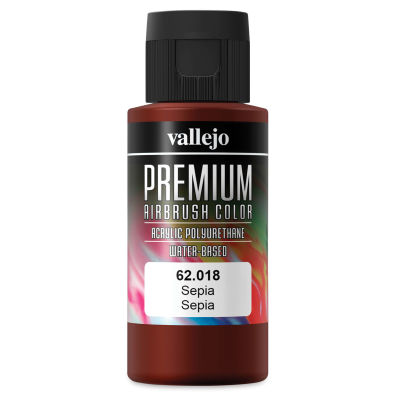 Vallejo Premium Airbrush Colors - 60 ml, Sepia