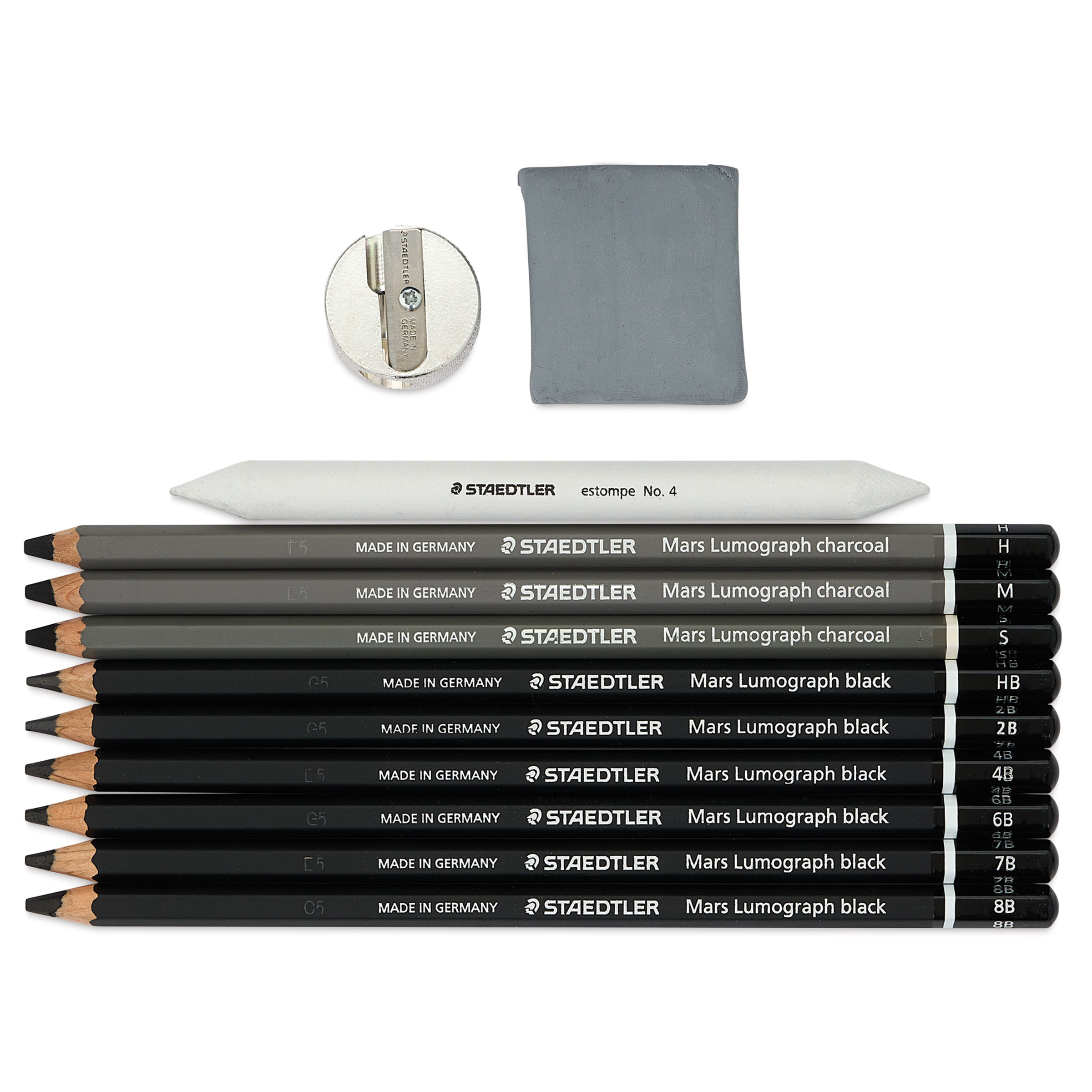 Staedtler Mars Lumograph Charcoal Pencil Sets | BLICK Art Materials