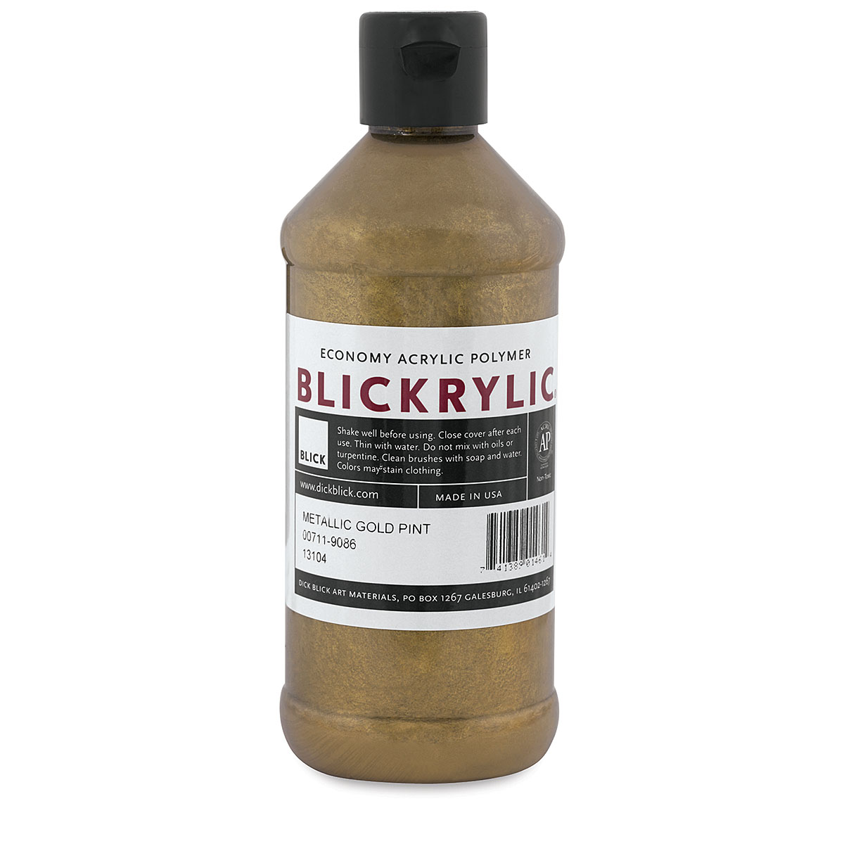 MTLC GOLD PAINT  BLICK Art Materials