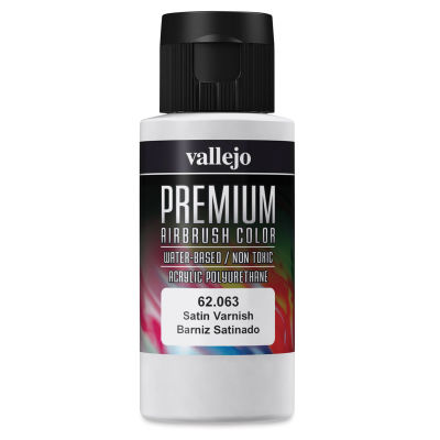 Vallejo Premium Airbrush Varnish - Satin, 60 ml