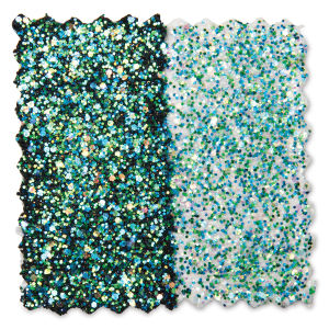 Plaid Fabric Creations Fantasy Glitter Fabric Paint - Mermaid's Tale, 2 oz