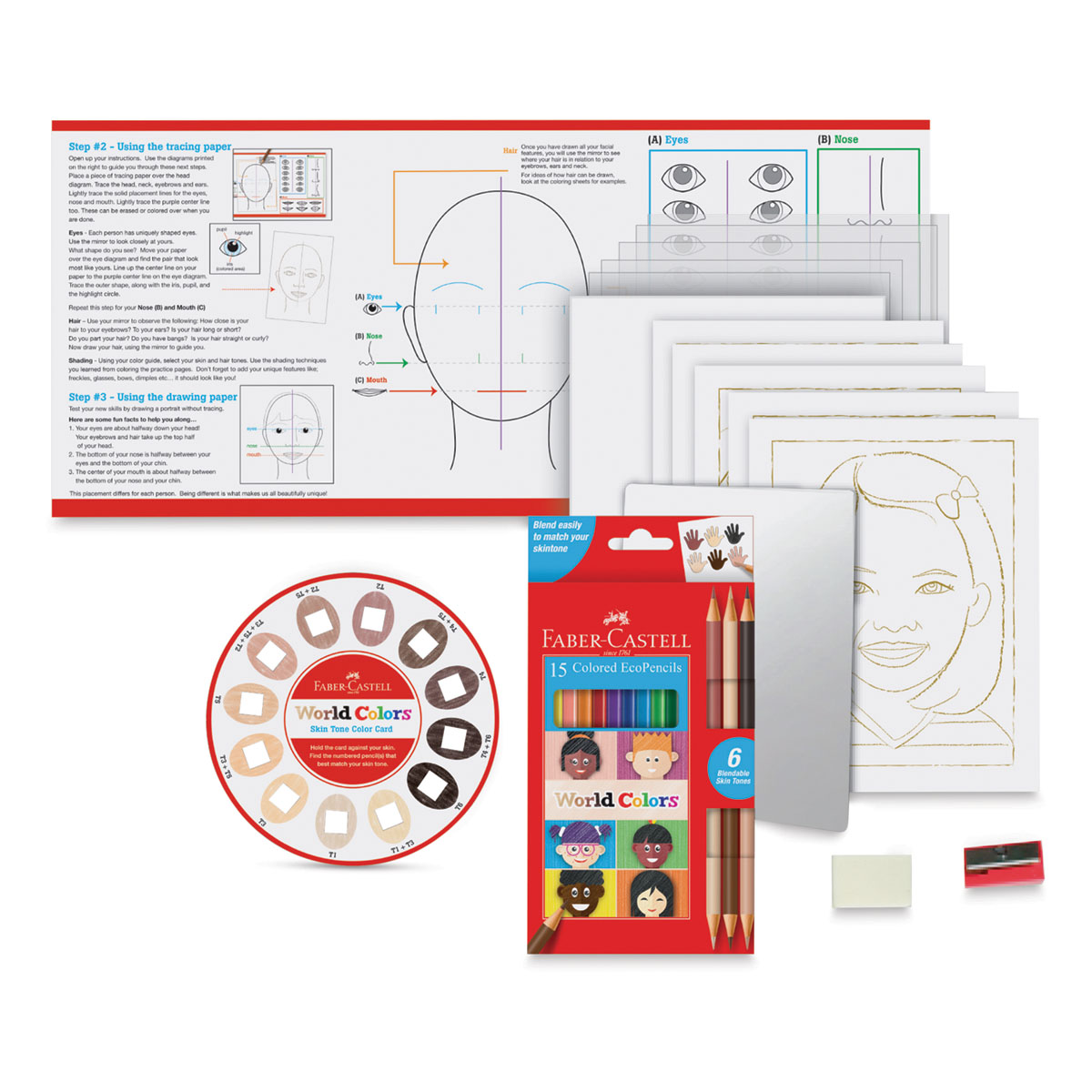 World Colors - How to Draw Faces - West Side Kids Inc