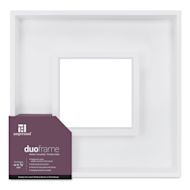 Ampersand DuoFrame - White, 6" x 6"