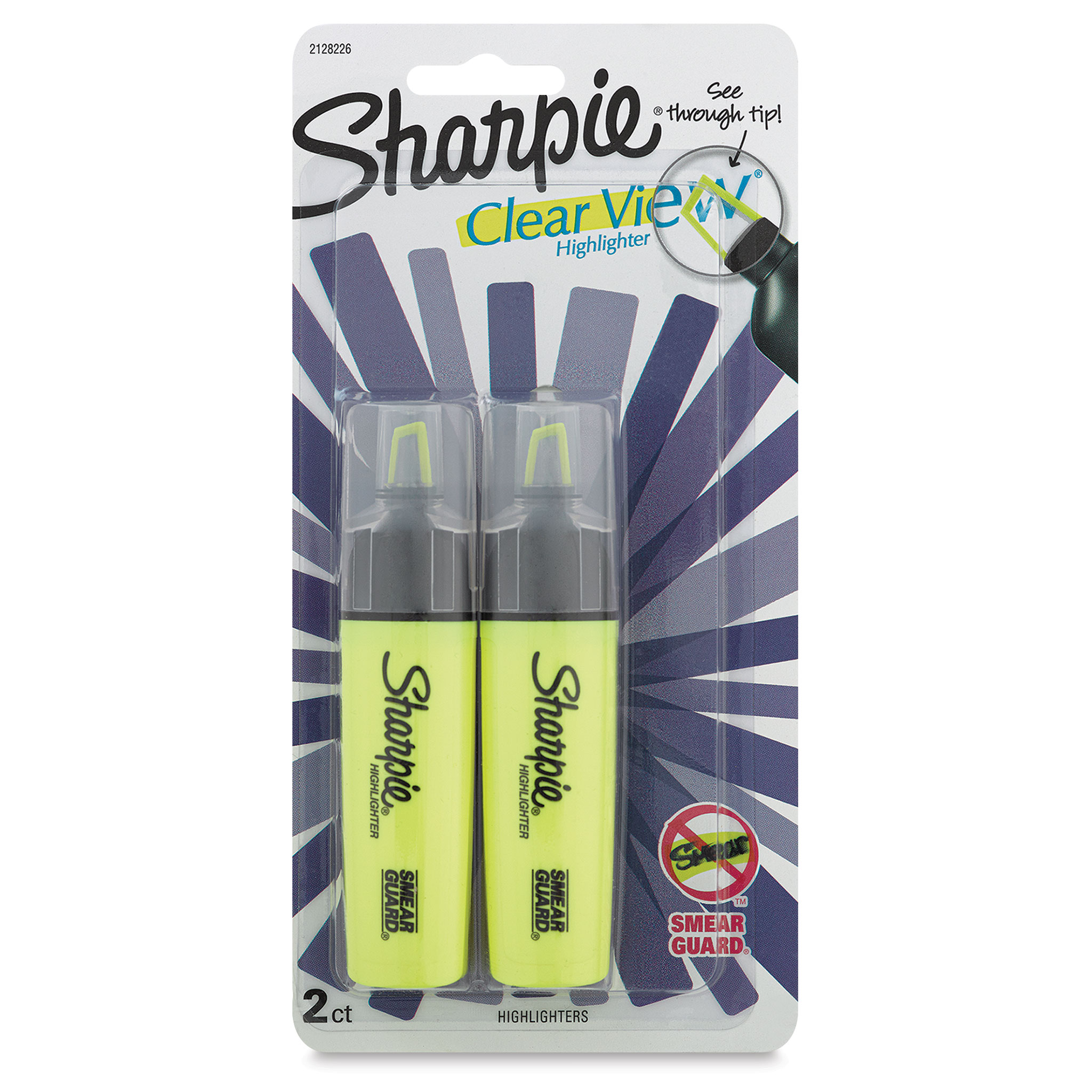 Sharpie Clear View Highlighters - Set of 4, Assorted Colors, Tank Style