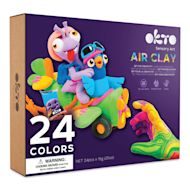 Okto Sensory Art Air Clay Creativity Kit - Set of 24