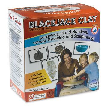Activa Blackjack Stoneware Clay - Front of package
