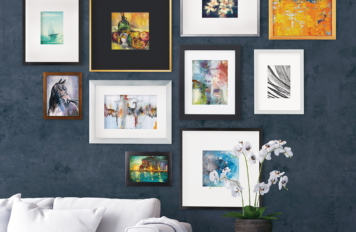 How to Create a Gallery Wall with Testors Craft Paint 