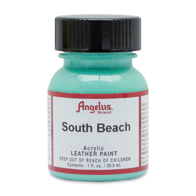 Angelus Acrylic Leather Paint - South Beach, 1 oz, Bottle