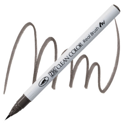Kuretake Zig Clean Color Real Brush Pen - Warm Gray 5